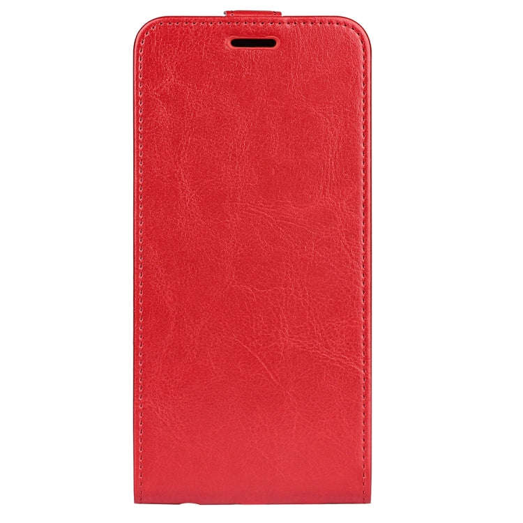 For Motorola Edge 5G 2024 R64 Texture Single Vertical Flip Leather Phone Case(Red)