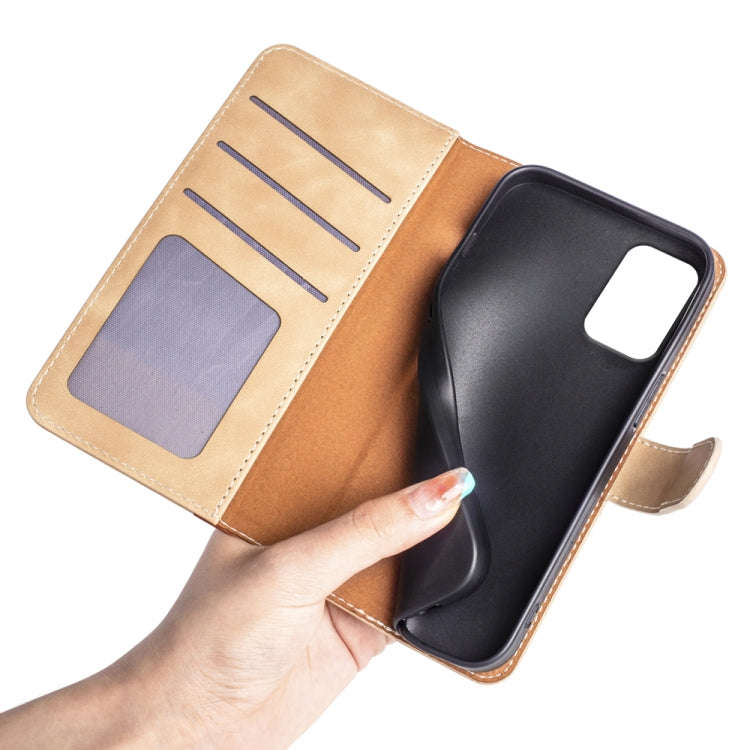 For Motolora Moto G24 Power Stitching Horizontal Flip Leather Phone Case(Yellow)