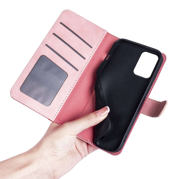 For Motolora Moto G24 Power Stitching Horizontal Flip Leather Phone Case(Red)