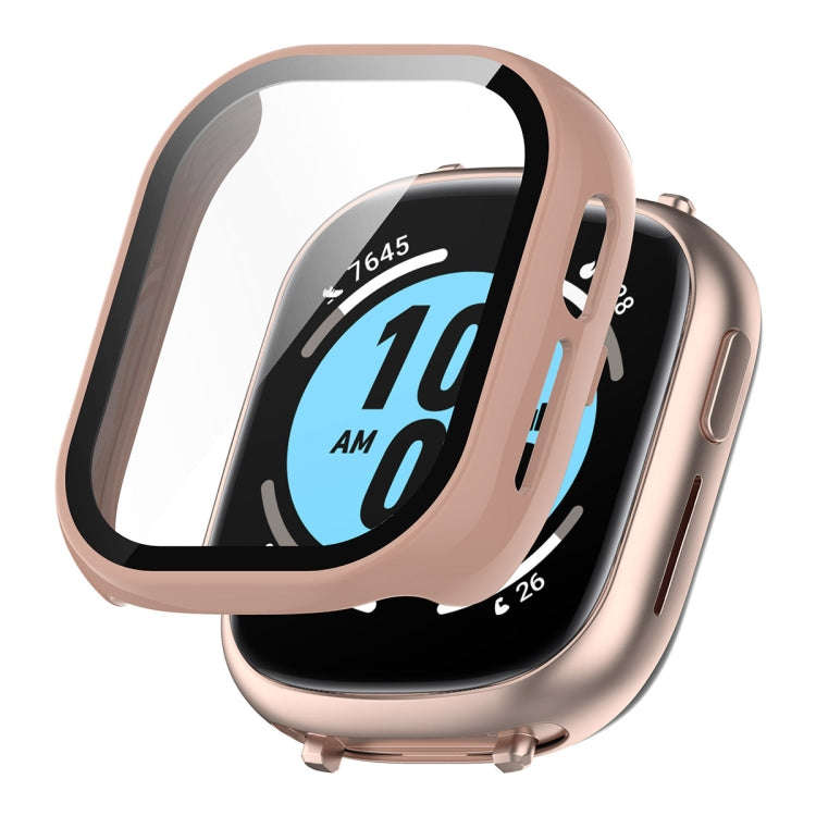 For Honor Watch 4 ENKAY Hat-Prince Full Coverage PC Frame + Tempered Glass Film Watch Case(Pink)