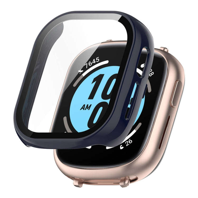 For Honor Watch 4 ENKAY Hat-Prince Full Coverage PC Frame + Tempered Glass Film Watch Case(Dark B...