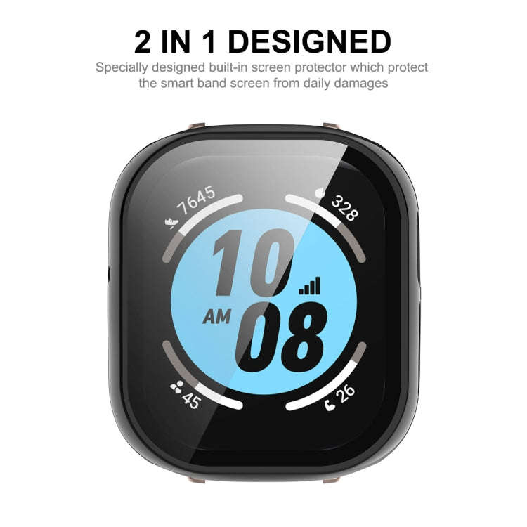 For Honor Watch 4 ENKAY Hat-Prince Full Coverage PC Frame + Tempered Glass Film Watch Case(Dark G...