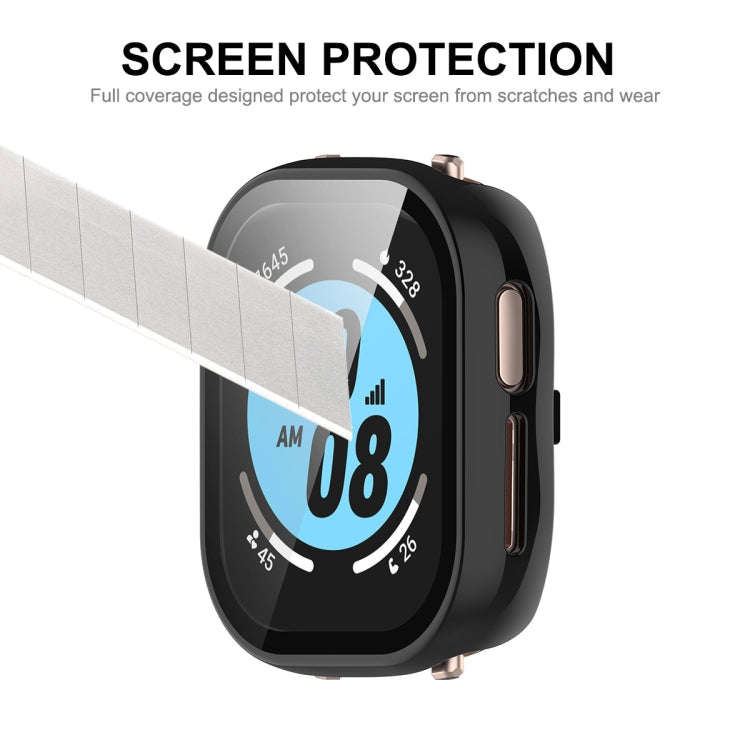 For Honor Watch 4 ENKAY Hat-Prince Full Coverage PC Frame + Tempered Glass Film Watch Case(Dark G...