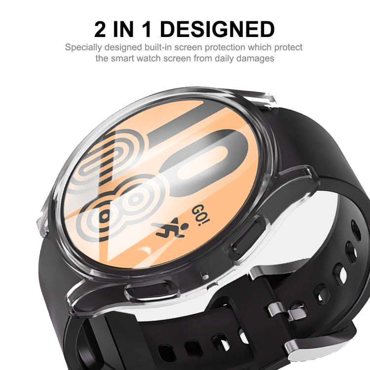 For Samsung Galaxy Watch6 40mm ENKAY Hat-Prince Full Coverage Transparent Soft TPU Case with Scre...