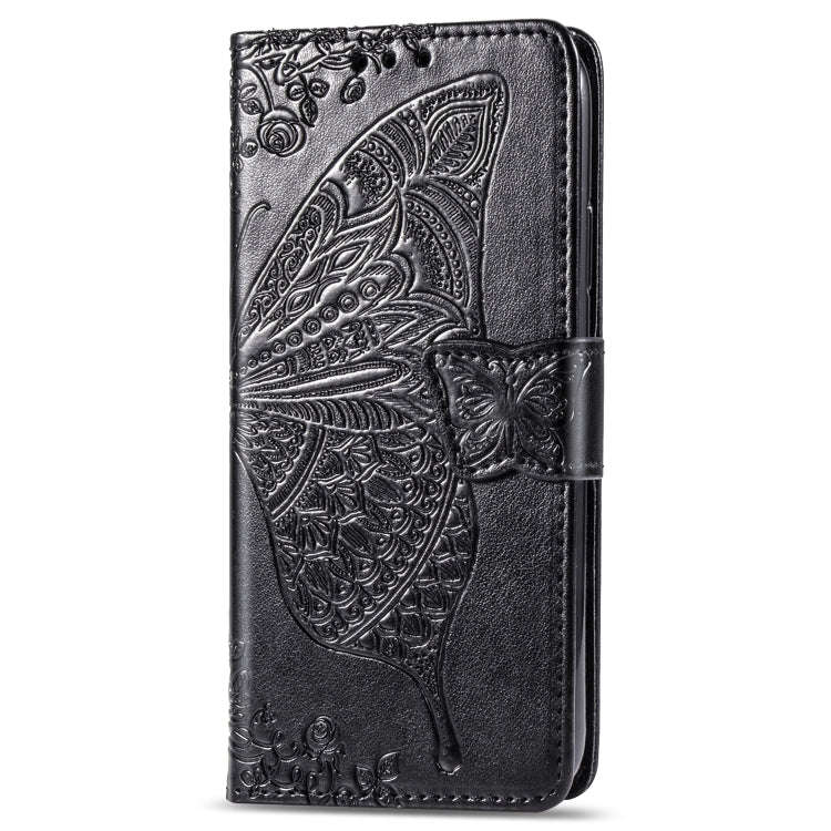 Butterfly Love Flowers Embossing Horizontal Flip Leather Case For One Plus 7  with Holder & Card ...