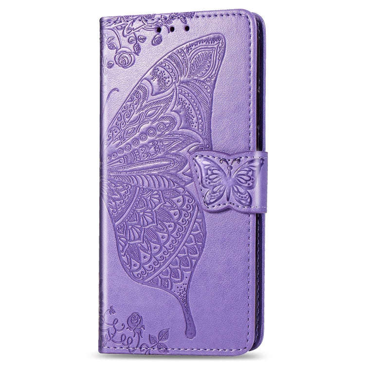 Butterfly Love Flowers Embossing Horizontal Flip Leather Case For One Plus 7  with Holder & Card ...