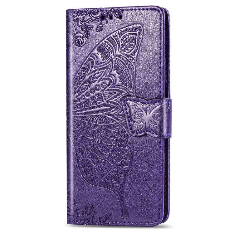 Butterfly Love Flowers Embossing Horizontal Flip Leather Case For One Plus 7  with Holder & Card ...