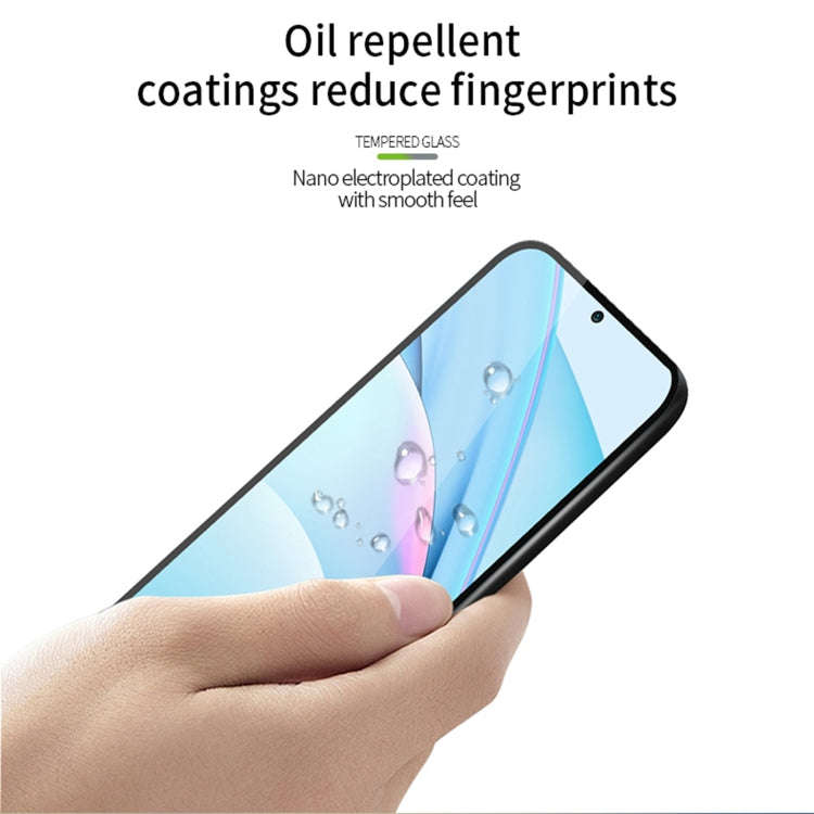 For Google Pixel 9 / 9 Pro PINWUYO 9H 2.5D Full Screen Tempered Glass Film(Black)