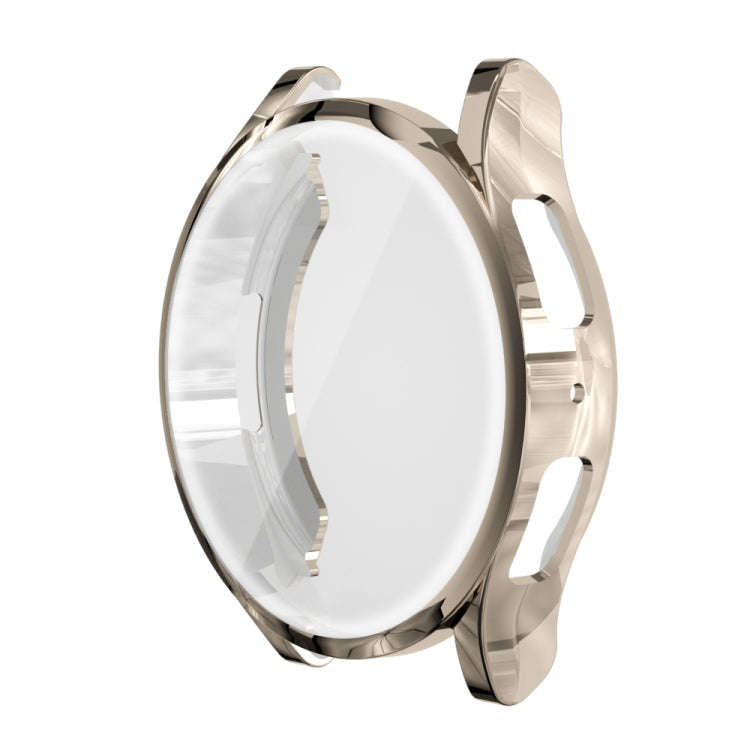 For Samsung Galaxy Watch 6 44mm Fully Enclosed TPU Watch Protective Case(Light Gold)