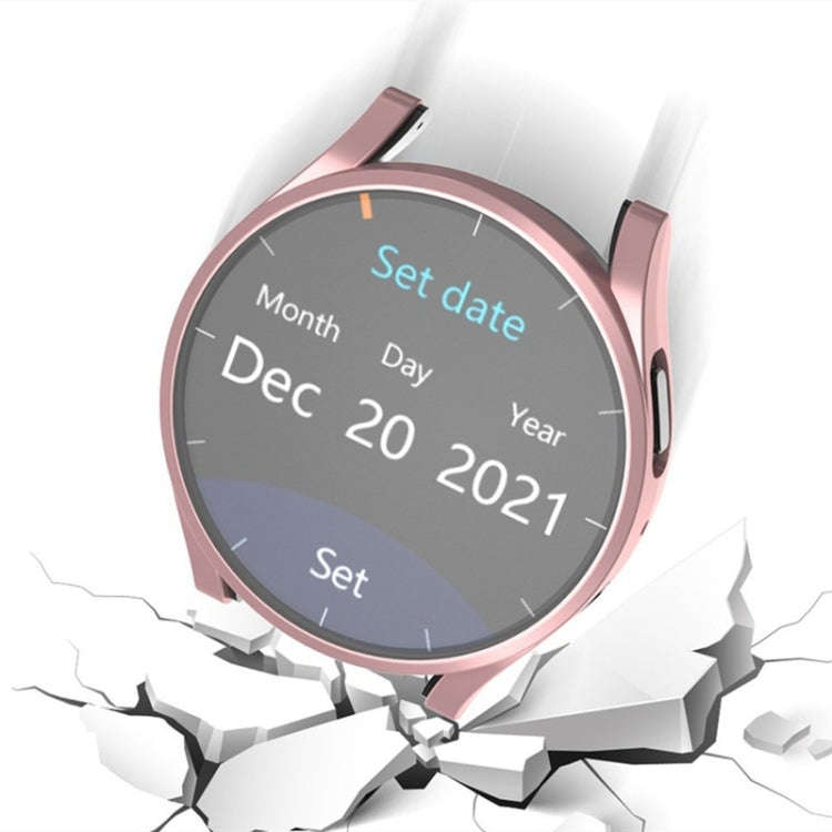 For Samsung Galaxy Watch 6 44mm Fully Enclosed TPU Watch Protective Case(Sliver)