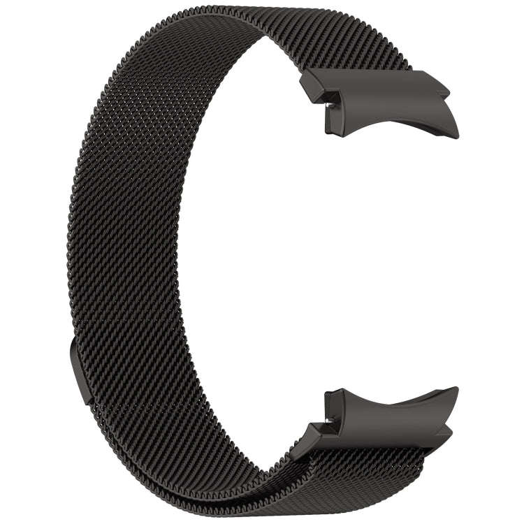 For Samsung Galaxy Watch4 / 4 Classic 46mm Button Style Milan Magnetic Metal Watch Band(Black)