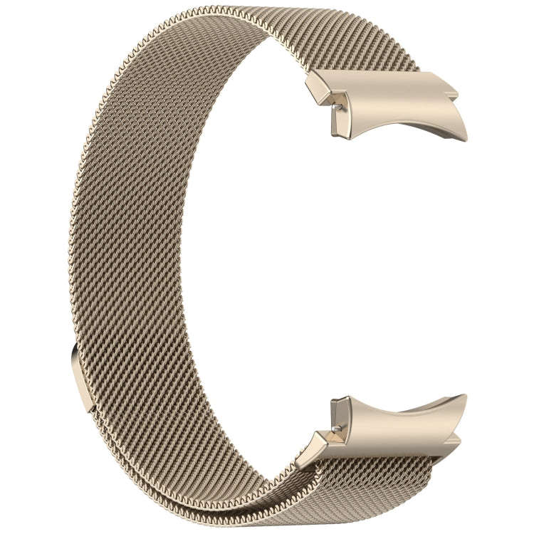 For Samsung Galaxy Watch4 / 4 Classic 46mm Button Style Milan Magnetic Metal Watch Band(Starlight...