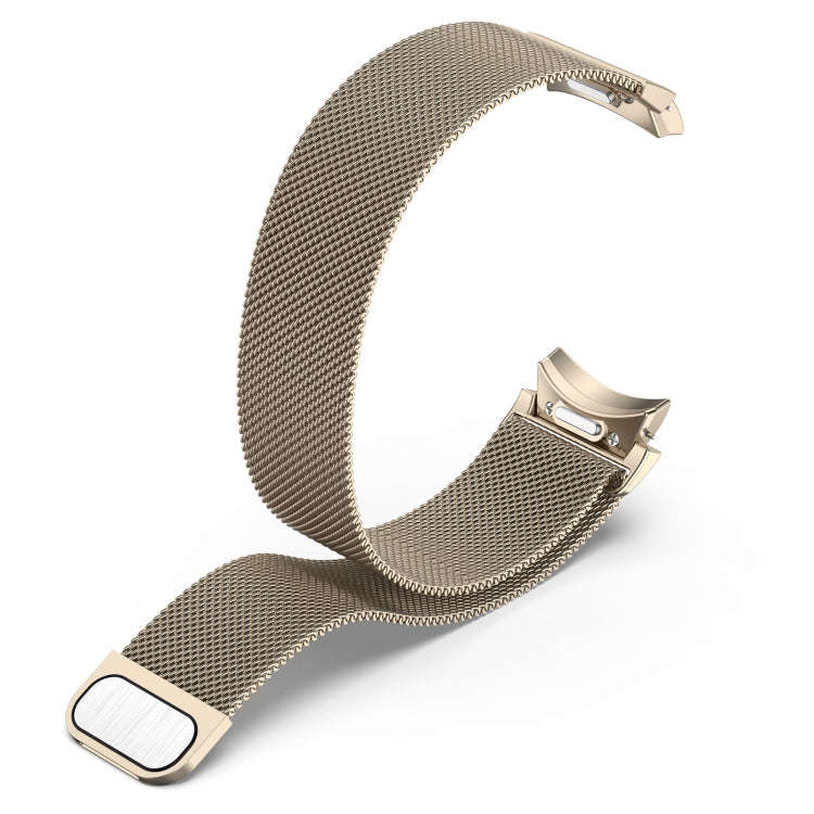 For Samsung Galaxy Watch4 / 4 Classic 46mm Button Style Milan Magnetic Metal Watch Band(Starlight...