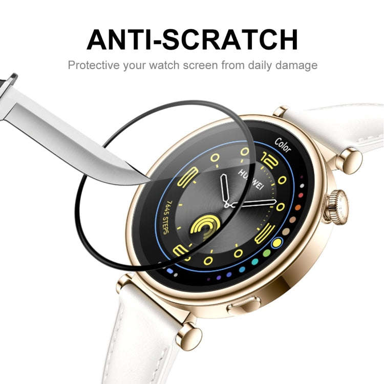 For Huawei Watch GT 4 41mm 2pcs ENKAY 3D Full Coverage Soft PC Edge PMMA HD Screen Film