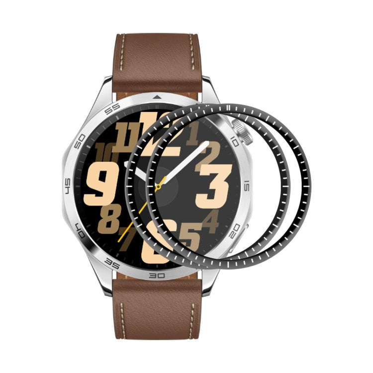 For Huawei Watch GT 4 46mm 2pcs ENKAY 3D Full Coverage Soft PC Edge PMMA HD Screen Film