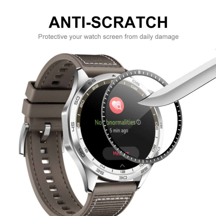 For Huawei Watch GT 4 46mm 5pcs ENKAY 3D Full Coverage Soft PC Edge PMMA HD Screen Film