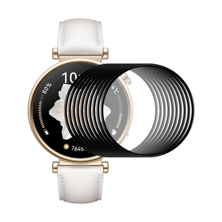 For Huawei Watch GT 4 41mm 10pcs ENKAY 3D Full Coverage Soft PC Edge PMMA HD Screen Film