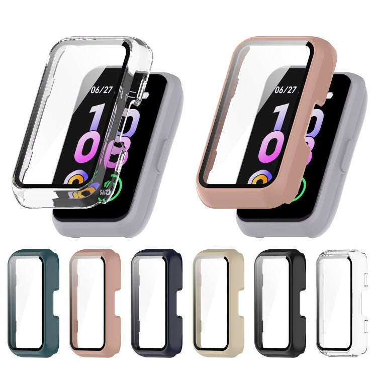 For Keep B4 Lite PC + 9H Tempered Film Integrated Watch Protective Case(Pink)