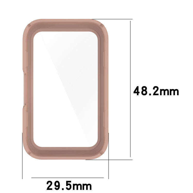 For Keep B4 Lite PC + 9H Tempered Film Integrated Watch Protective Case(Pink)