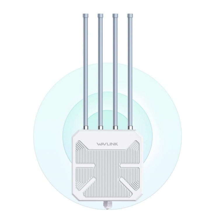 WAVLINK WN573HX1 WiFi 6 AX1800 IP67 Waterproof Outdoor Dual Band Wireless WiFi Routers, Plug:AU Plug