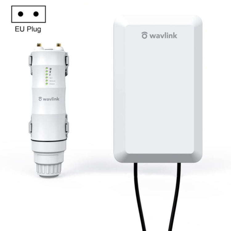 WAVLINK WN570HP2 Outdoor Weatherproof 300Mps WiFi Extender Wireless AP Repeater, Plug:EU Plug