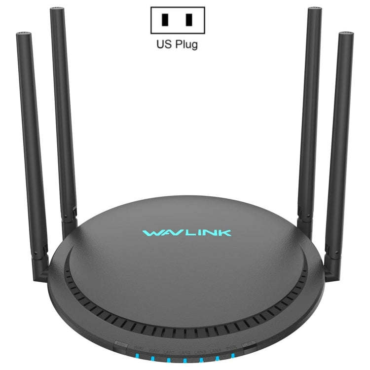 WAVLINK WN531P3 WAN / LAN Port Signal Booster Wireless Repeater AC1200 Wireless Routers, Plug:US ...
