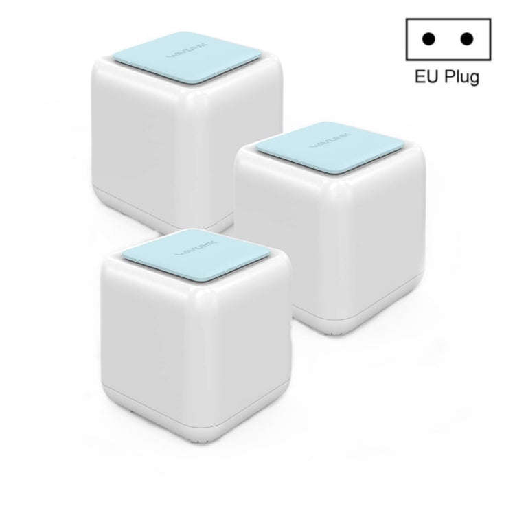 WAVLINK WN535M3 For Home Office 3pcs Mesh Wireless Router AC1200 Dual Band WiFi Signal Booster, P...