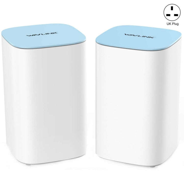 WAVLINK WN551K2 2pcs AC3000 WiFi Wireless Repeater Built-in Antenna Tri-Band Mesh Wireless Router...