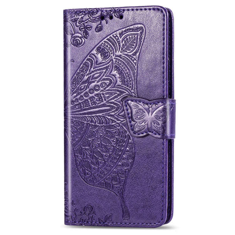 Butterfly Love Flowers Embossing Horizontal Flip Leather Case for Huawei Y9 Prime (2019), with Ho...
