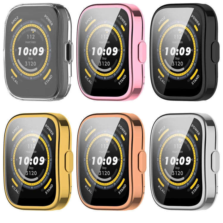 For Amazfit Bip 5 All-Inclusive TPU Protective Case(Sliver)