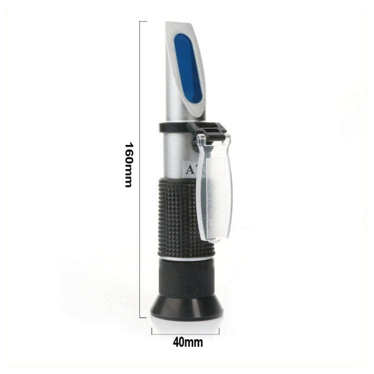 RZ121 Alcohol Refractometer Grape Wine Sugar Content 0~25% Alcohol Concentration 0~40% Brix Teste...