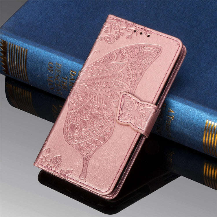 Butterfly Love Flowers Embossing Horizontal Flip Leather Case For Huawei P Smart Z with Holder & ...