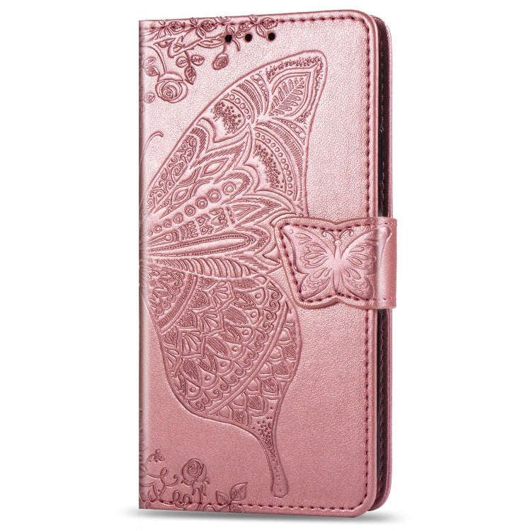 Butterfly Love Flowers Embossing Horizontal Flip Leather Case For Huawei P Smart Z with Holder & ...