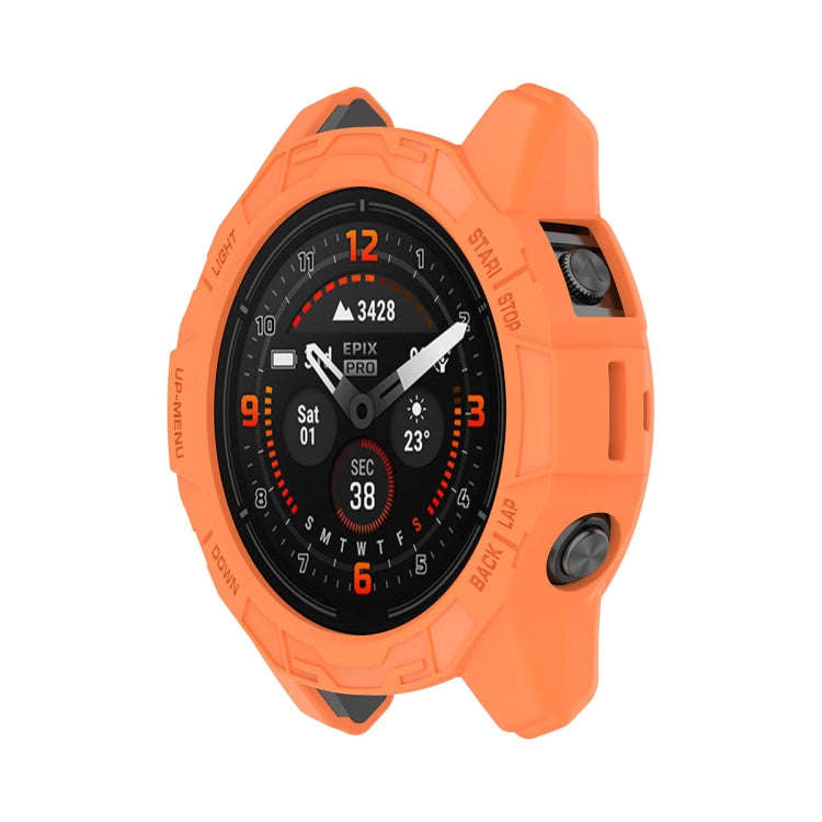 For Garmin Epix Pro 47mm / Fenix 7 / 7 Pro ENKAY Hat-Prince TPU Armor Designed Watch Protective C...