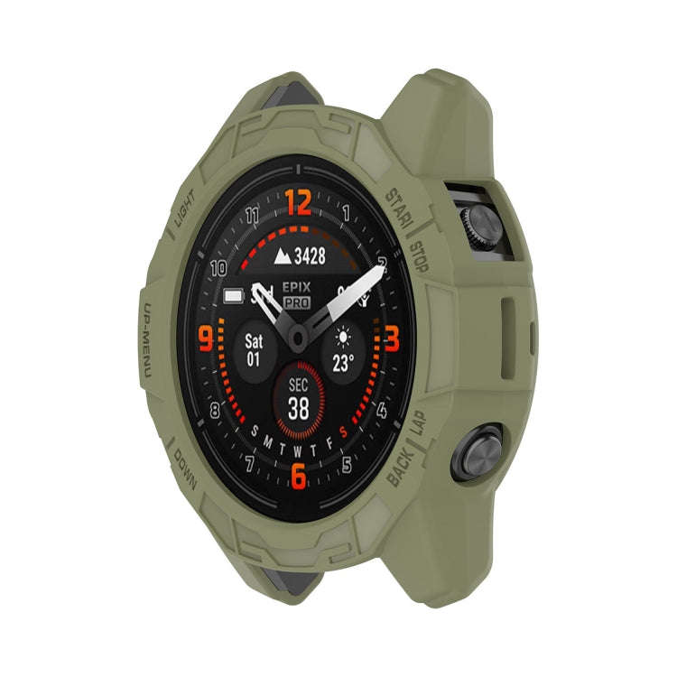For Garmin Epix Pro 47mm / Fenix 7 / 7 Pro ENKAY Hat-Prince TPU Armor Designed Watch Protective C...