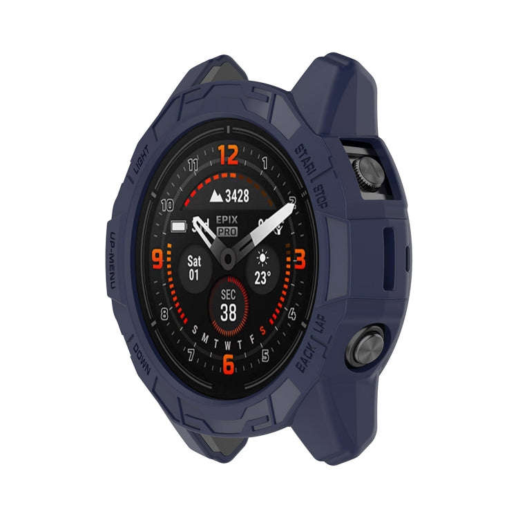 For Garmin Epix Pro 47mm / Fenix 7 / 7 Pro ENKAY Hat-Prince TPU Armor Designed Watch Protective C...