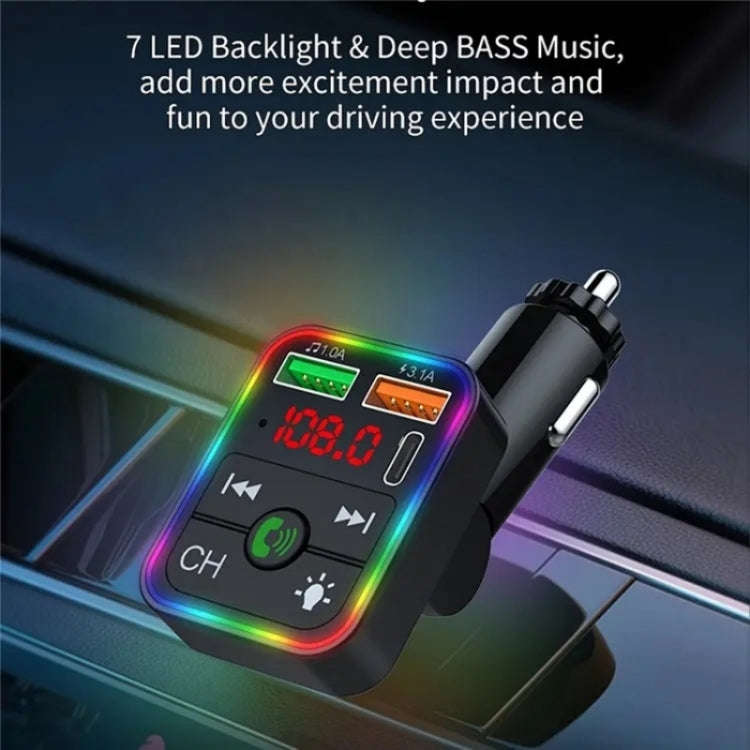 P2 Dual USB Port Cigarette Lighter Car Charger Support Bluetooth Hands Free Calling Car Player Ch...