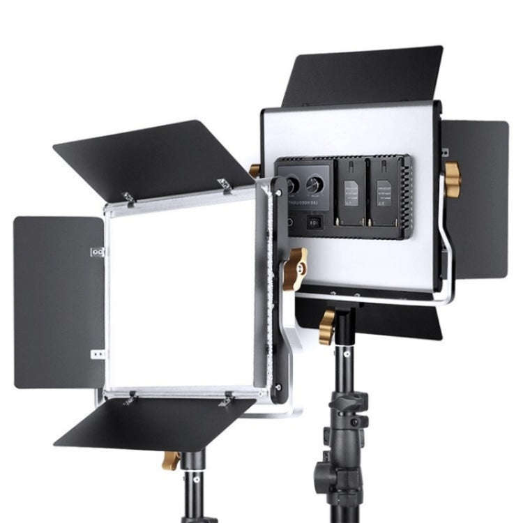 VLOGLITE W660S For Video Film Recording 3200-6500K Lighting LED Video Light with Tripod, Plug:UK ...