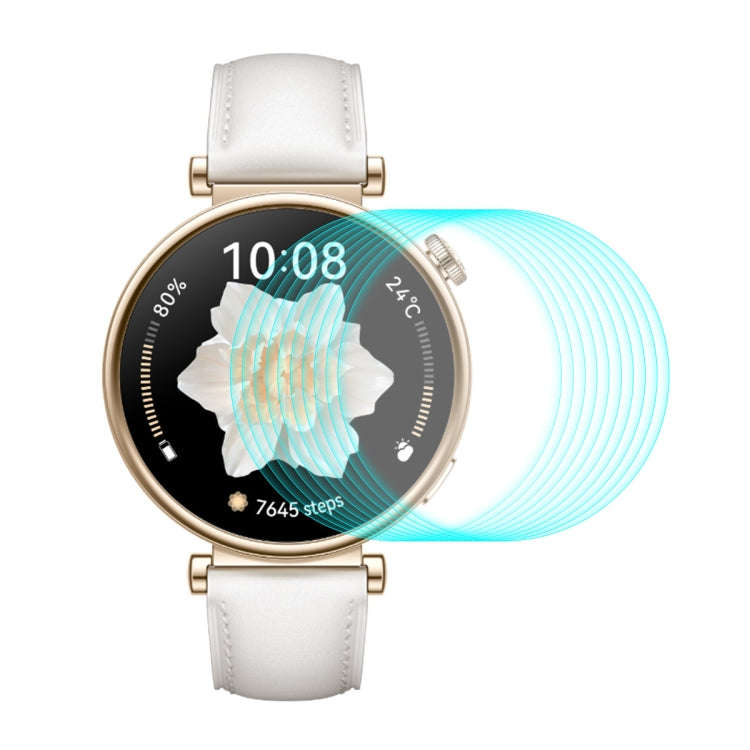 For Huawei Watch GT 4 41mm 10pcs ENKAY Hat-Prince 0.2mm 9H Tempered Glass Screen Protector Watch ...