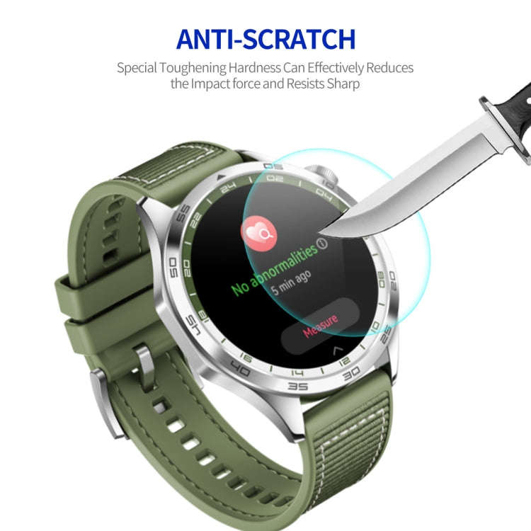For Huawei Watch GT 4 46mm 10pcs ENKAY Hat-Prince 0.2mm 9H Tempered Glass Screen Protector Watch ...