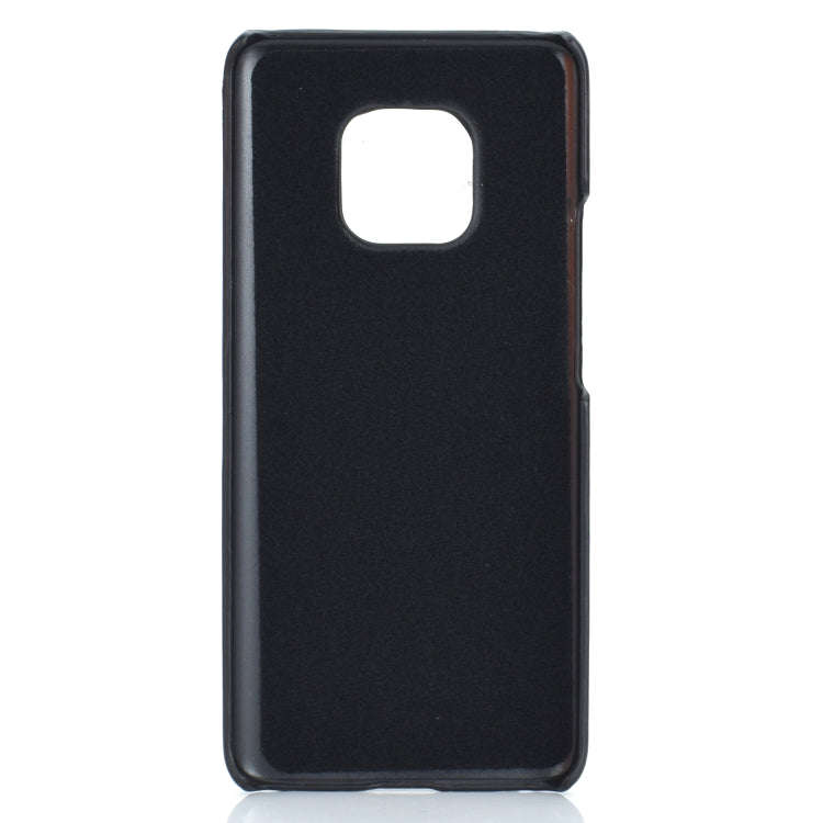 Paste Skin + PC Thermal Sensor Discoloration Case for Huawei Mate 20 Pro(Black red)