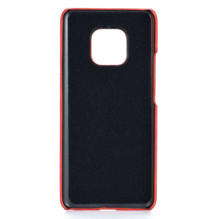 Paste Skin + PC Thermal Sensor Discoloration Case for Huawei Mate 20 Pro(Red yellow)