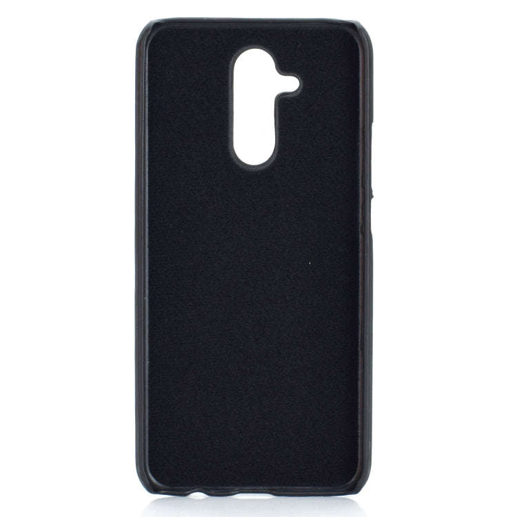 Paste Skin + PC Thermal Sensor Discoloration Case for Huawei Mate 20 Lite(Black red)