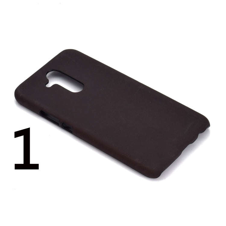 Paste Skin + PC Thermal Sensor Discoloration Case for Huawei Mate 20 Lite(Black red)