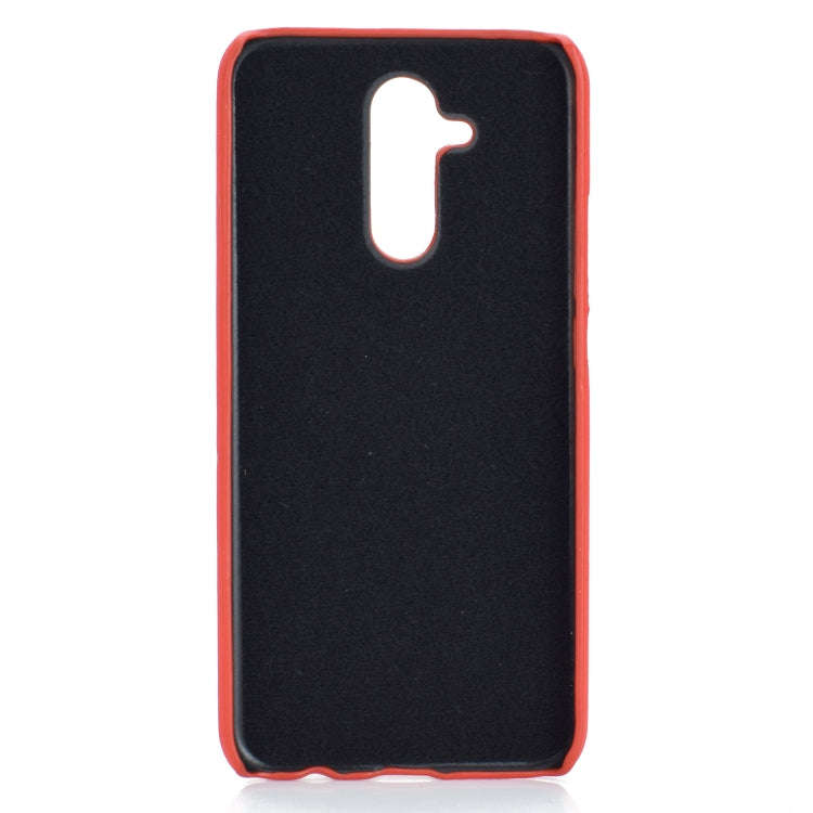 Paste Skin + PC Thermal Sensor Discoloration Case for Huawei Mate 20 Lite(Red yellow)