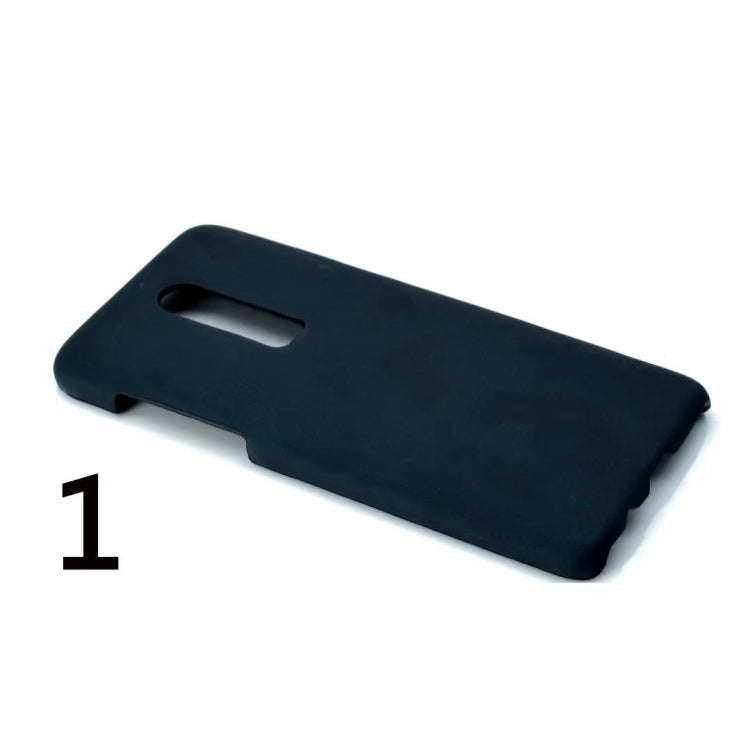 Paste Skin + PC Thermal Sensor Discoloration Case for OnePlus 6(Black red)
