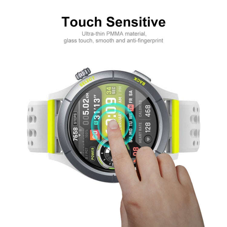 For Amazfit Cheetah / Cheetah Pro 2pcs ENKAY 3D Full Coverage Soft PC Edge PMMA HD Screen Film