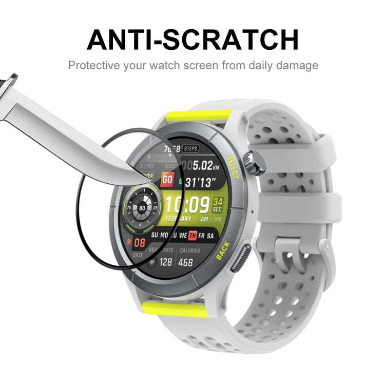 For Amazfit Cheetah / Cheetah Pro 2pcs ENKAY 3D Full Coverage Soft PC Edge PMMA HD Screen Film