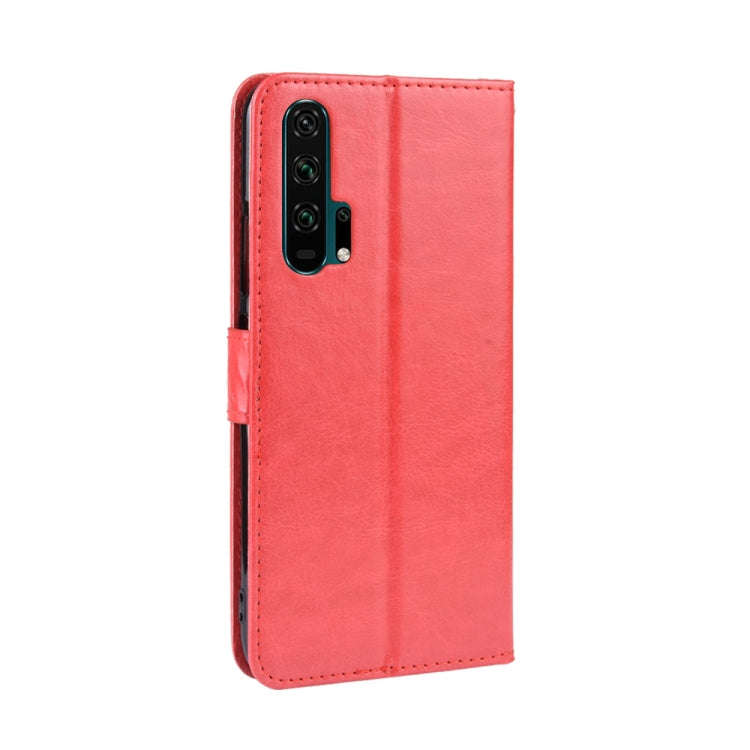 Retro Crazy Horse Texture Horizontal Flip Leather Case for HUAWEI Honor 20pro  , with Holder & Ca...