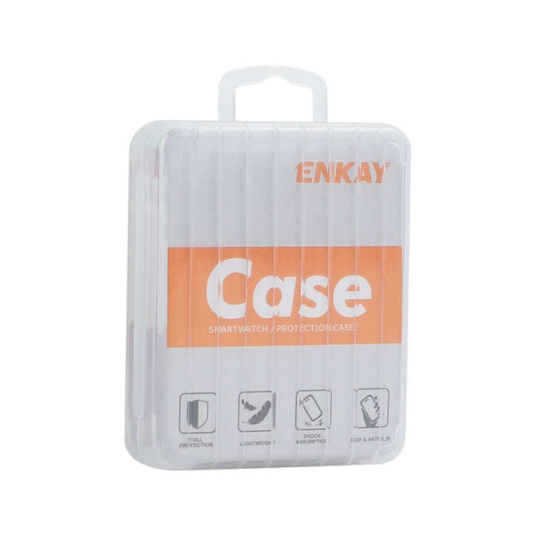 For Garmin Active 5 ENKAY Hat-Prince Full Coverage PC + Tempered Glass Film Integrated Watch Case...